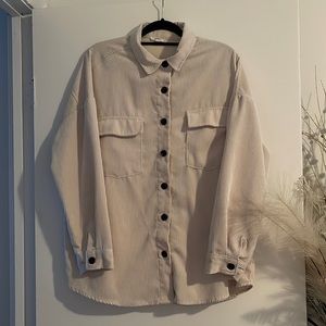 ❌SOLD❌ 🤍ARDENE🤍CORDUROY SHACKET JACKET